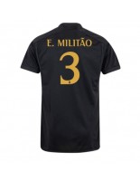 Real Madrid Eder Militao #3 Alternativní Dres 2023-24 Krátký Rukáv